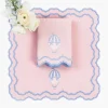 Mrs. Alice Sarah Pink & Blue Hot Air Balloon Embroidered Napkins (Set of 4)< Napkins