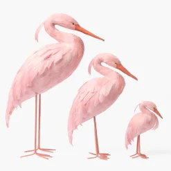 Mrs. Alice Saskia Stork (Pair) - 25cm< Year-round Decorations | Spring Decorations