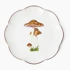 Mrs. Alice Scalloped Mushroom Dinner Plate< Dinner Plates