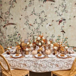 Mrs. Alice Scalloped Mushroom Dinner Plate< Dinner Plates