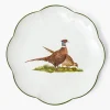 Mrs. Alice Scalloped Pheasant Dinner Plate< Dinner Plates