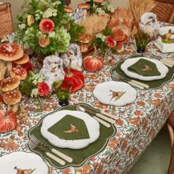 Mrs. Alice Scalloped Pheasant Starter Plate< Starter Plates