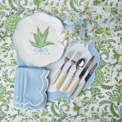 Mrs. Alice Serena Appliqué Blue Placemats (Set of 4)< Placemats | For Her