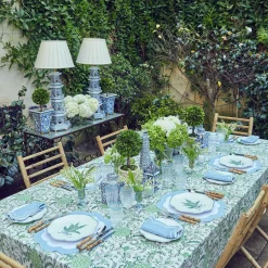 Mrs. Alice Serena Appliqué Blue Placemats (Set of 4)< Placemats | For Her