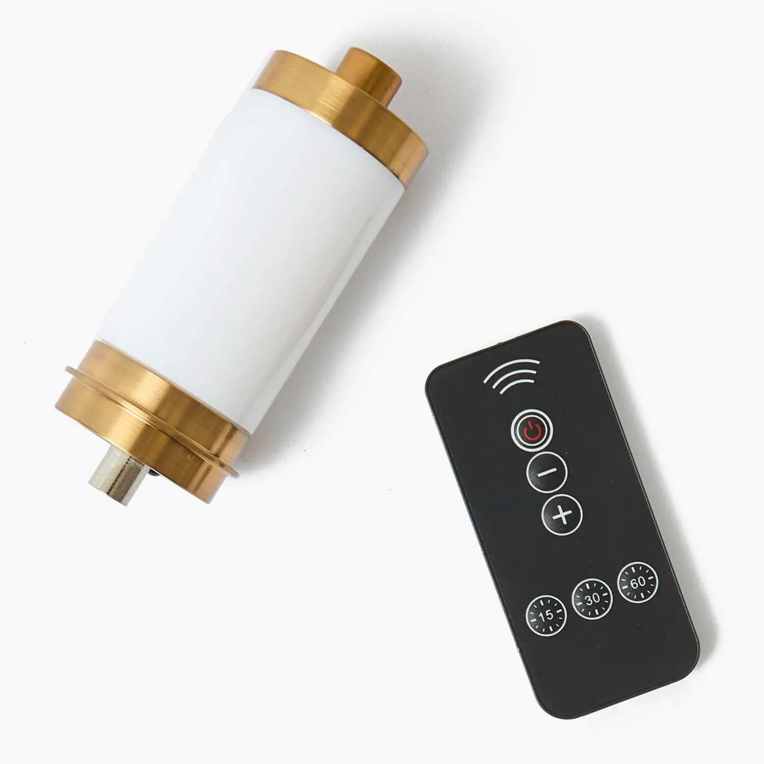 Mrs. Alice Serena Chinoiserie Rechargeable Lamp with Blue Ikat Shade (18cm)< Rechargeable Table Lamps | For Her