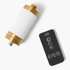 Mrs. Alice Serena Chinoiserie Rechargeable Lamp with Cream Shade (18cm)< Rechargeable Table Lamps | For Her