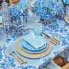 Mrs. Alice Serena Cornflower Blue Placemats & Napkins (Set of 4)< Table Linen Sets | Mrs. Alice Monogram