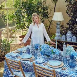 Mrs. Alice Serena Cornflower Blue Placemats (Set of 4)< Placemats