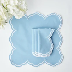 Mrs. Alice Serena Cornflower Blue Placemats (Set of 4)< Placemats