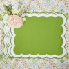 Mrs. Alice Serena Green Appliqué Placemats (Set of 4)< Placemats