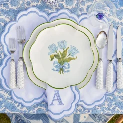 Mrs. Alice Serena White Napkins (Set of 4)< Napkins | Mrs. Alice Monogram