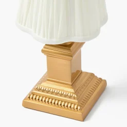 Mrs. Alice Short Corinthian Square Rechargeable Lamp< Rechargeable Table Lamps | Lamp Stands
