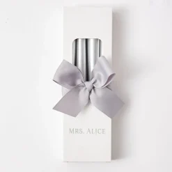 Mrs. Alice Silver Candles (Set of 8)< Candles