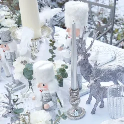 Mrs. Alice Silver Candles (Set of 8)< Candles