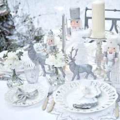 Mrs. Alice Silver Candles (Set of 8)< Candles