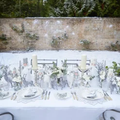 Mrs. Alice Silver Candles (Set of 8)< Candles