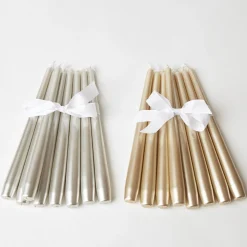 Mrs. Alice Silver Candles (Set of 8)< Candles