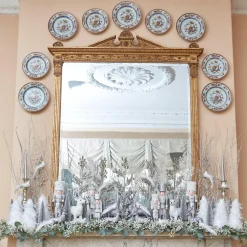 Mrs. Alice Silver Candles (Set of 8)< Candles