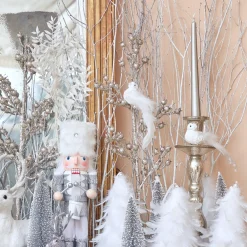 Mrs. Alice Silver Candles (Set of 8)< Candles