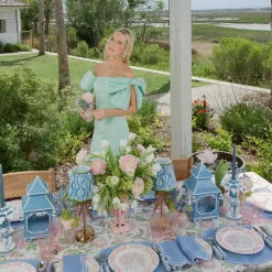 Mrs. Alice Small Adelaide Pink Lattice Urn Vase< Vases | Vases & Planters