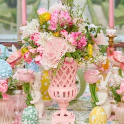 Mrs. Alice Small Adelaide Pink Lattice Urn Vase< Vases | Vases & Planters