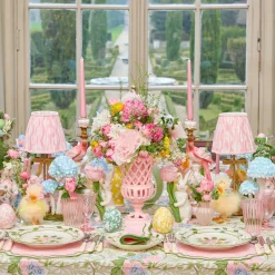 Mrs. Alice Small Adelaide Pink Lattice Urn Vase< Vases | Vases & Planters