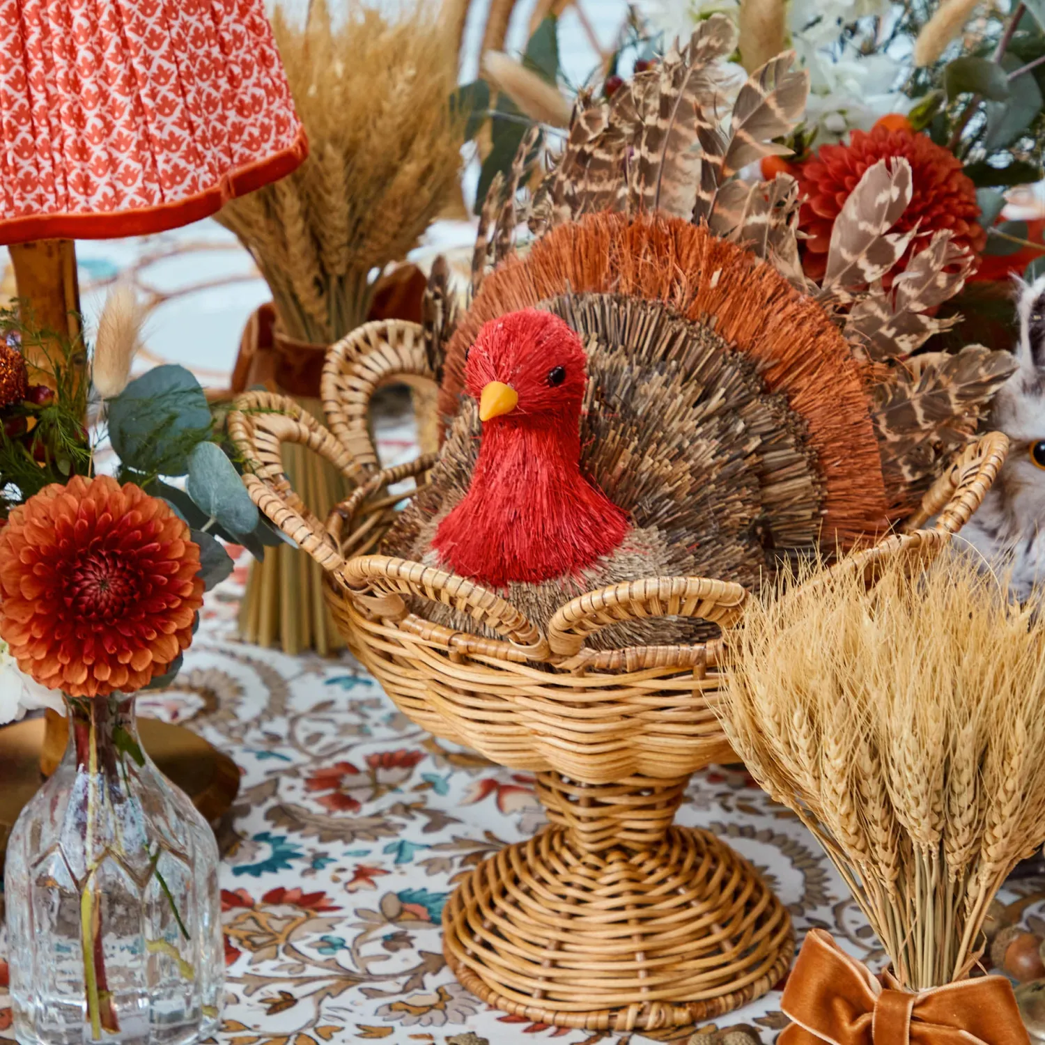 Mrs. Alice Small Elena Rattan Bowl< For Her | For The Homemaker