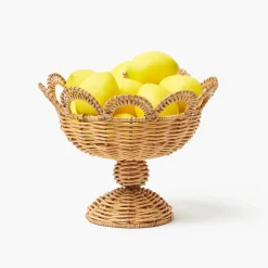 Mrs. Alice Small Elena Rattan Bowl< For Her | For The Homemaker