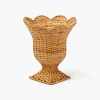 Mrs. Alice Small Rattan Urn Vase< Vases | Vases & Planters