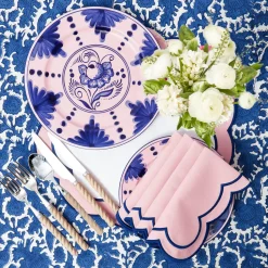 Mrs. Alice Sofia Pink Appliqué Placemats (Set of 4)< Placemats