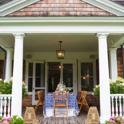 Mrs. Alice Sofia Pink Appliqué Placemats & Napkins (Set of 4)< Table Linen Sets | Mrs. Alice Monogram