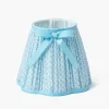 Mrs. Alice Soft Blue Lotus Bow Lampshade (18cm)< Lampshades