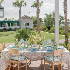 Mrs. Alice Soft Blue Lotus Deep Scalloped Lampshade (14cm)< Lampshades