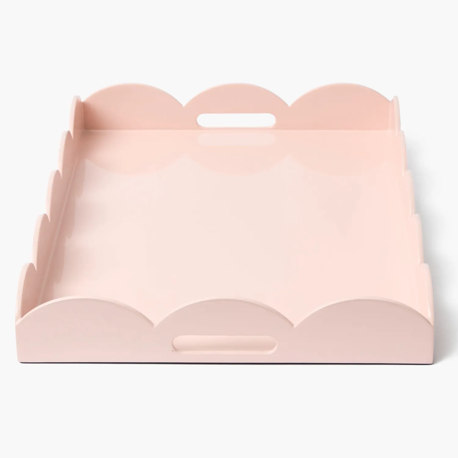 Mrs. Alice Soft Pink Lacquer Tray Set< Trays | For Her