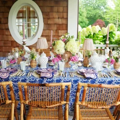 Mrs. Alice Tall Rechargeable Lamp & Putty Lotus Shade (18cm)< Rechargeable Table Lamps