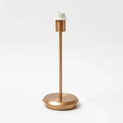 Mrs. Alice Tall Rechargeable Lamp with Olive Ikat Shade (18cm)< Rechargeable Table Lamps