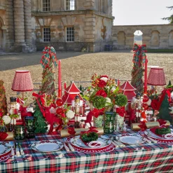 Mrs. Alice Tartan Nutcrackers (Set of 3)< Christmas Decorations
