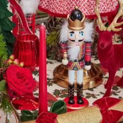 Mrs. Alice Tartan Nutcrackers (Set of 3)< Christmas Decorations
