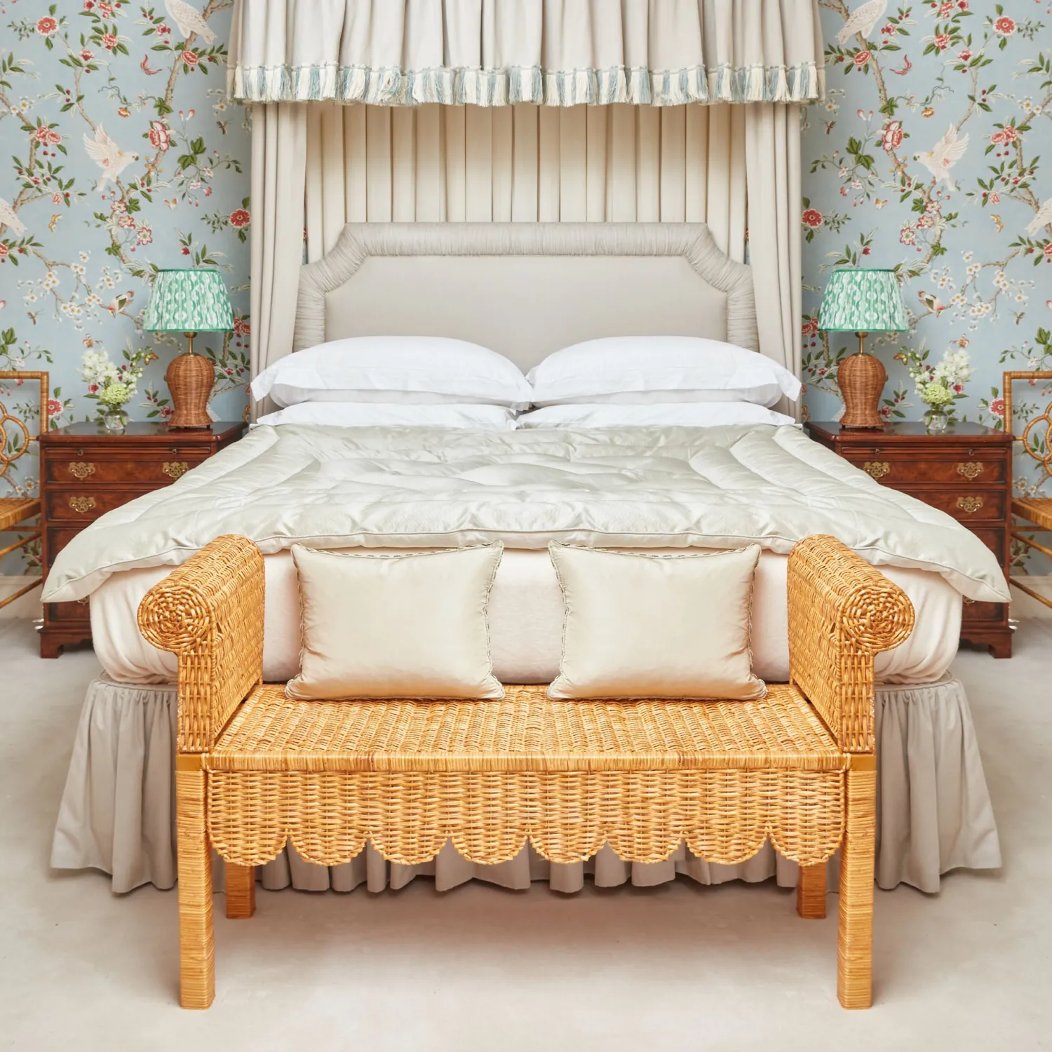 Mrs. Alice Thea Rattan Bench< Furniture | Furniture