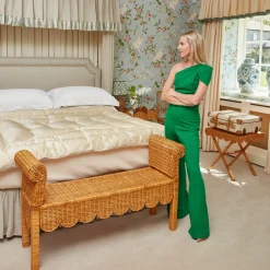 Mrs. Alice Thea Rattan Bench< Furniture | Furniture