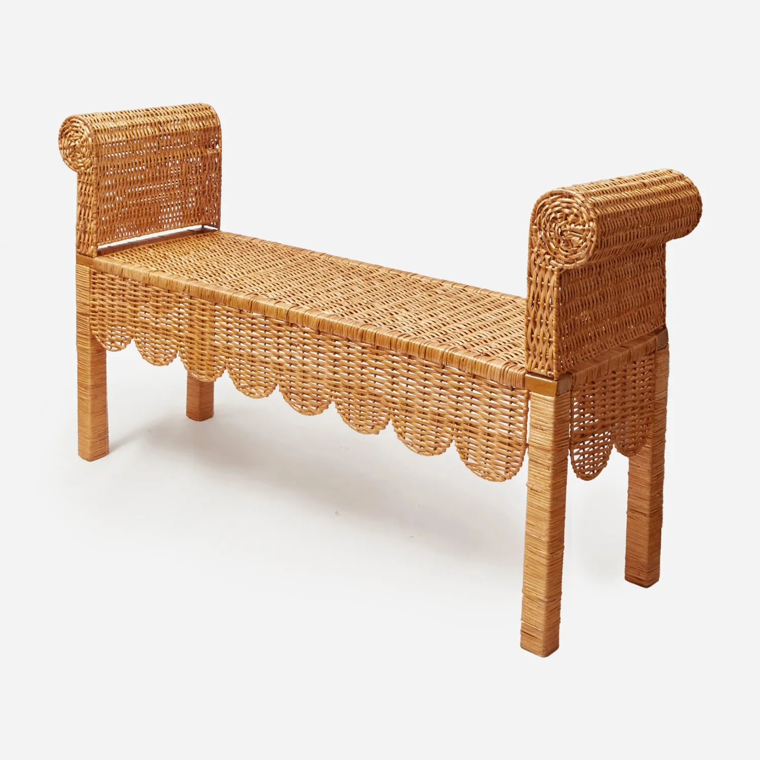 Mrs. Alice Thea Rattan Bench< Furniture | Furniture