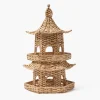 Mrs. Alice Thea Rattan Pagoda Lantern - 45cm< Year-round Decorations | Spring Decorations