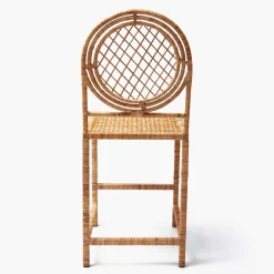 Mrs. Alice Vivienne Rattan Bar Stool< Furniture | Furniture