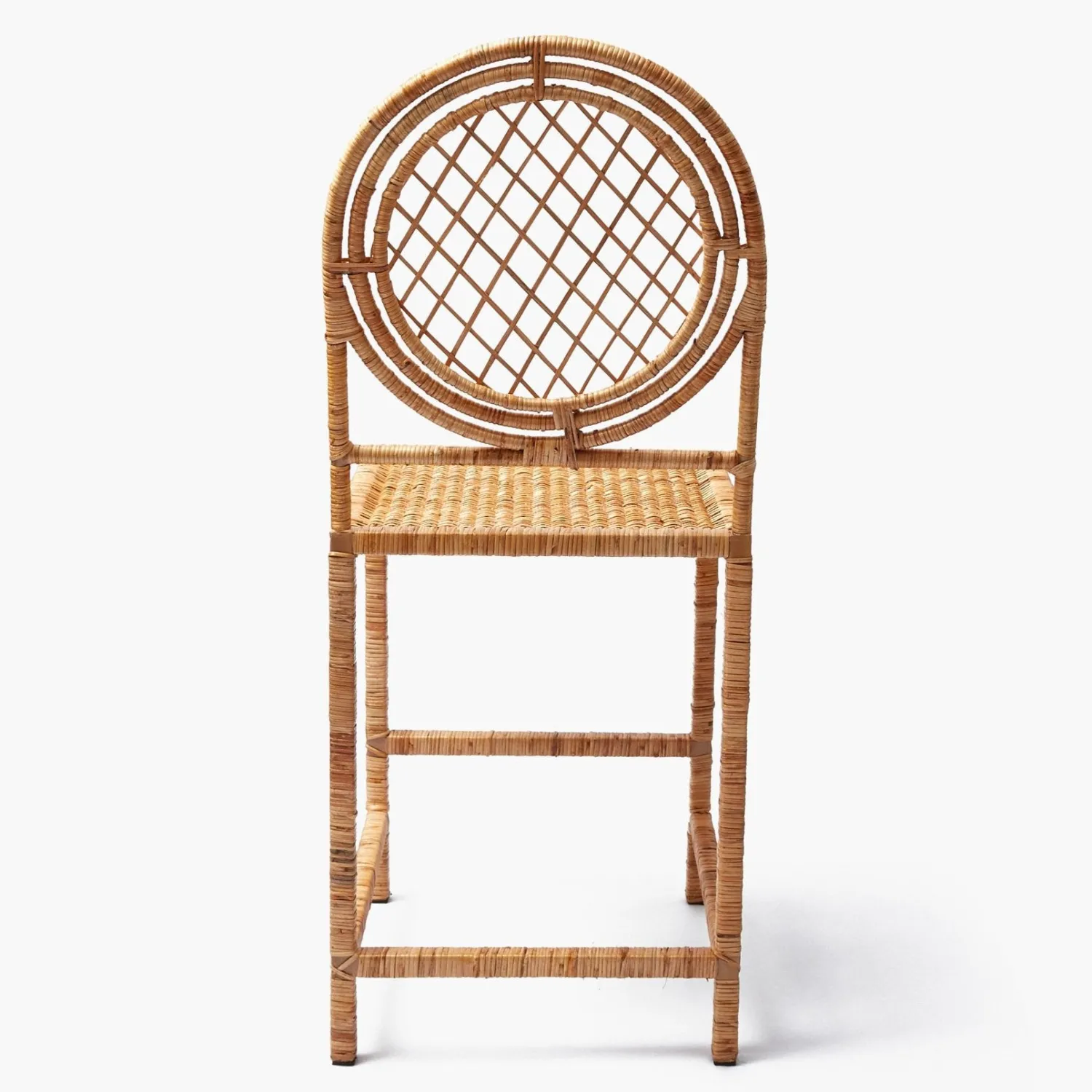 Mrs. Alice Vivienne Rattan Bar Stool< Furniture | Furniture