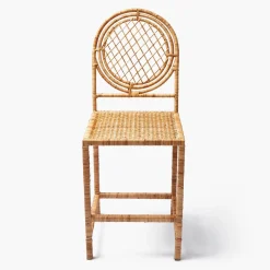 Mrs. Alice Vivienne Rattan Bar Stool< Furniture | Furniture