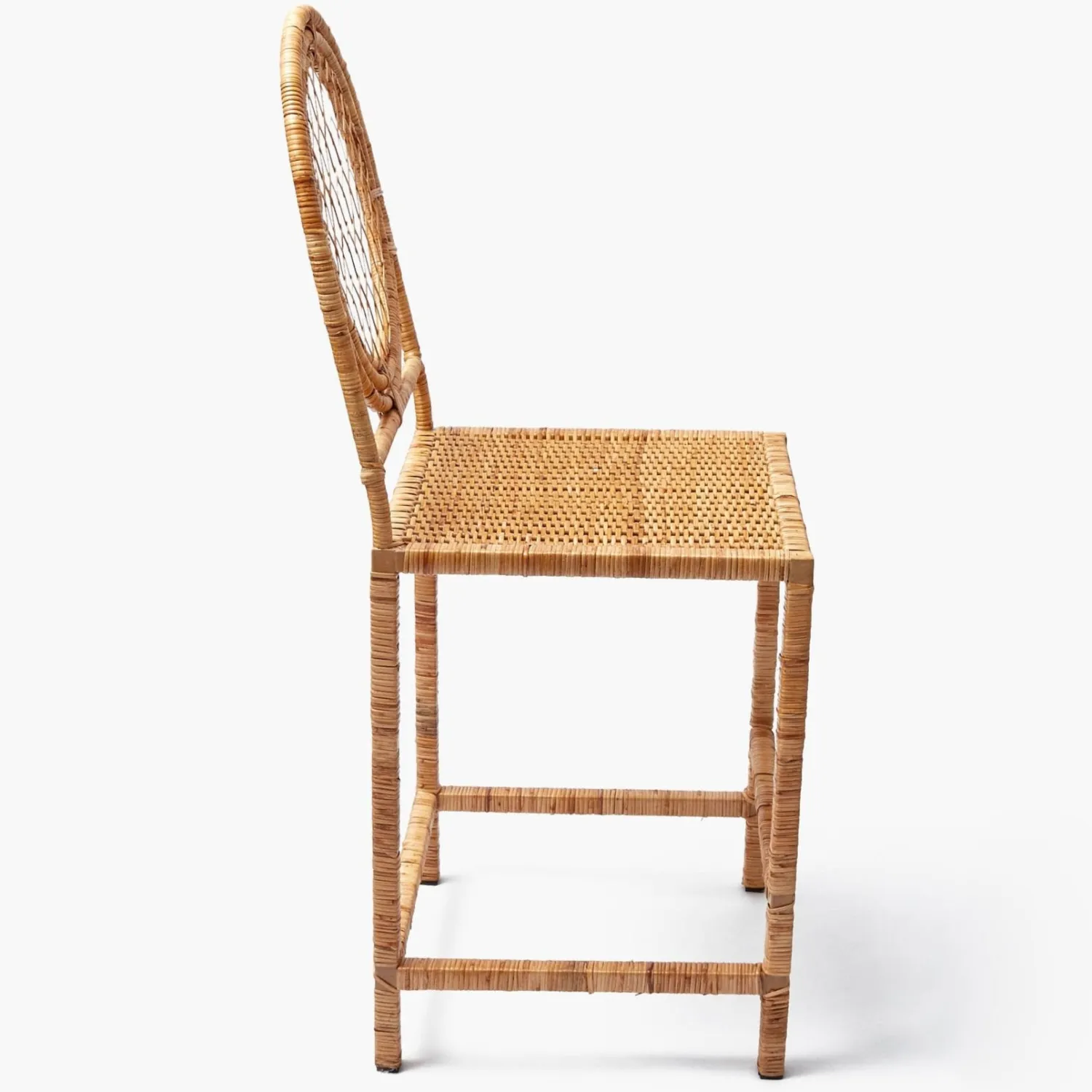 Mrs. Alice Vivienne Rattan Bar Stool< Furniture | Furniture
