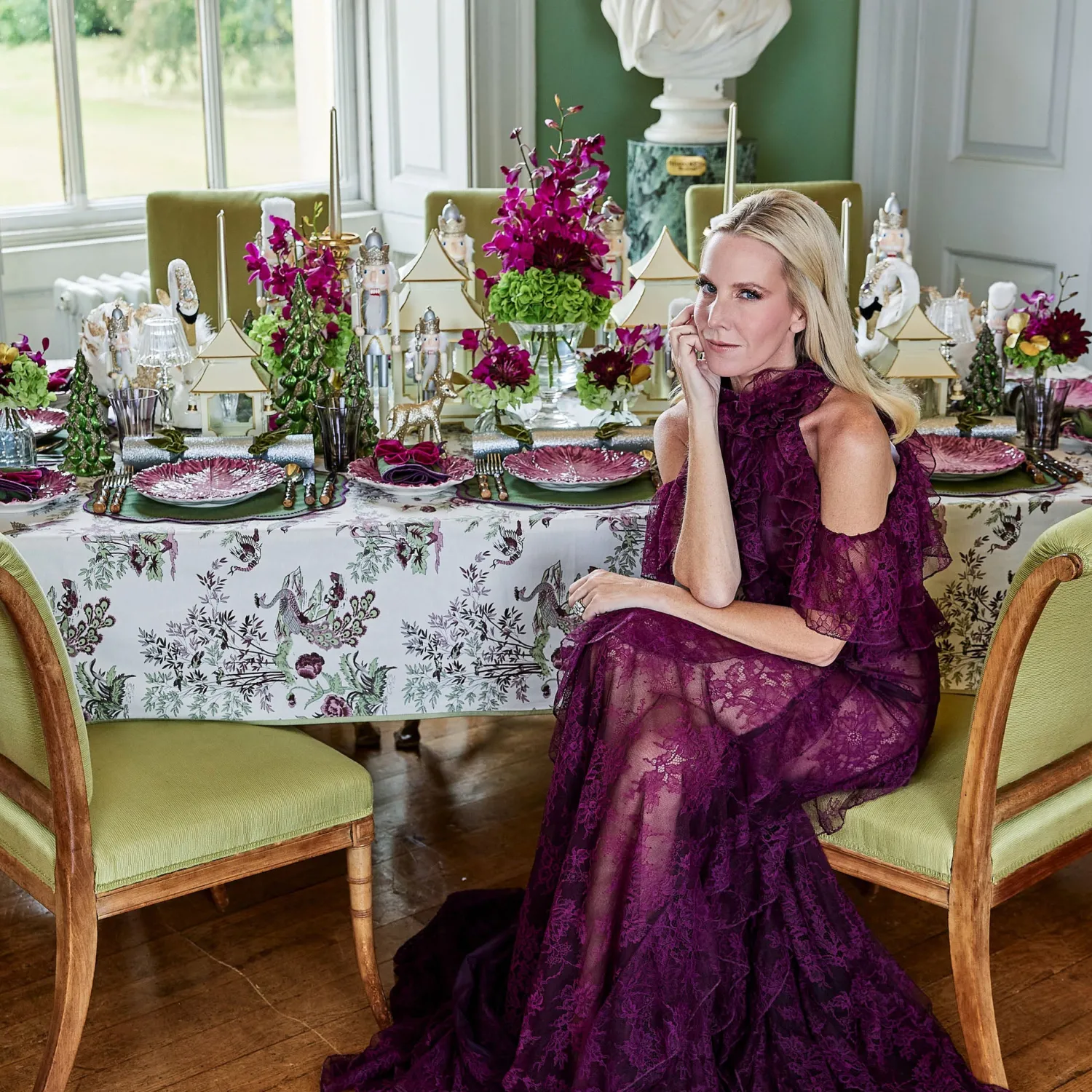 Mrs. Alice White & Gold Pagoda Lantern Set< Year-round Decorations | Christmas Decorations