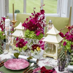 Mrs. Alice White & Gold Pagoda Lantern Set< Year-round Decorations | Christmas Decorations