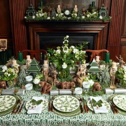 Mrs. Alice White Embroidered Skier Napkins (Set of 4)< Napkins