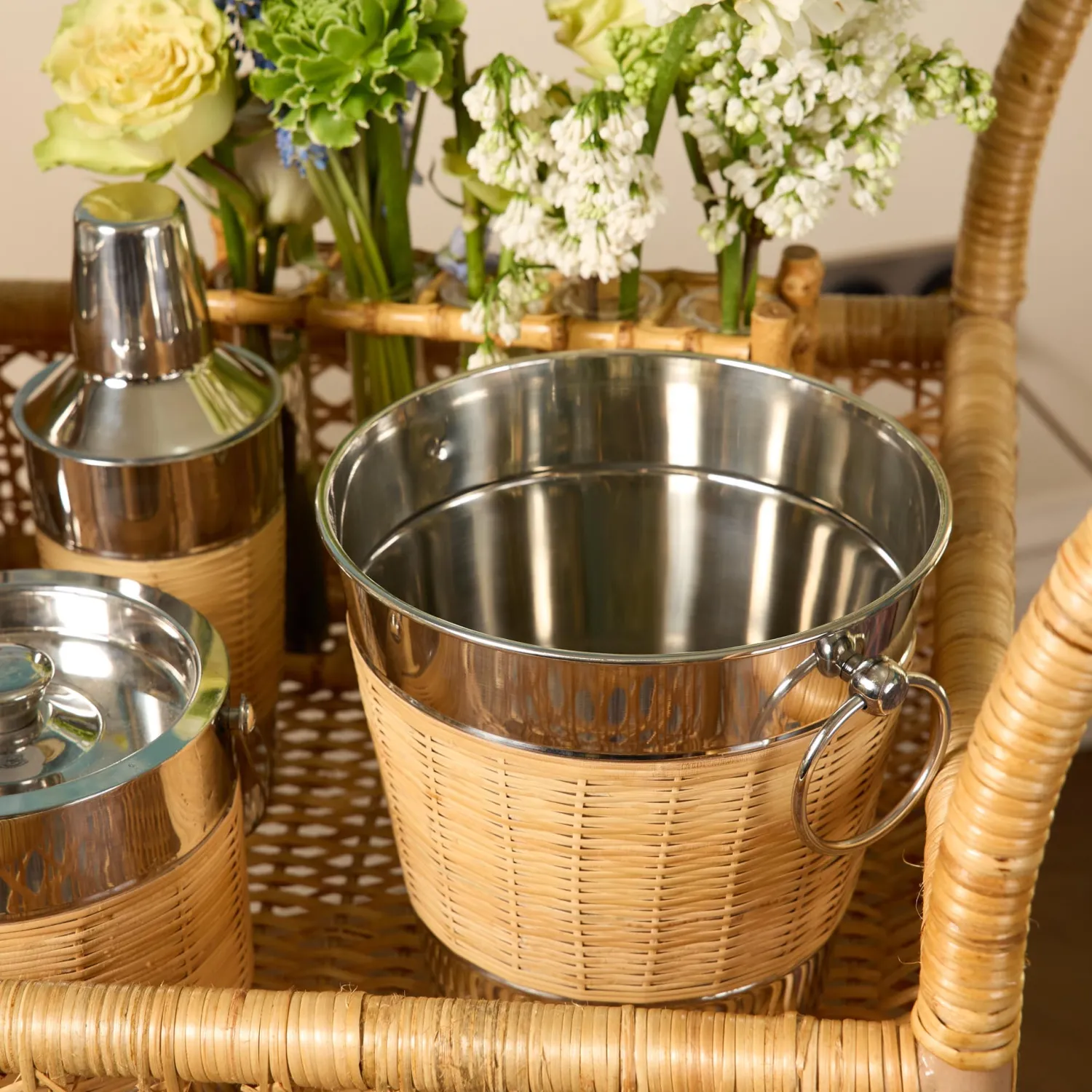 Mrs. Alice Wicker Champagne Bucket< For The Hostess | For Him